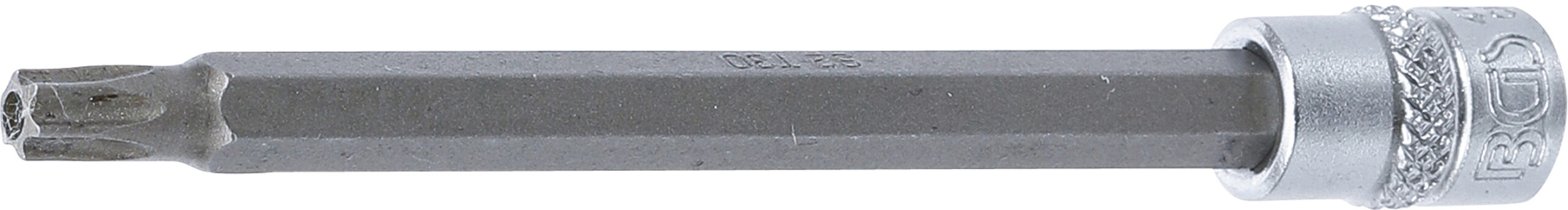 Bit Socket | length 100 mm | 6.3 mm (1/4") Drive | T-Star tamperproof (for Torx) T30