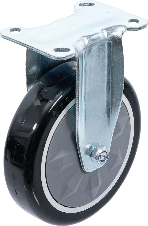 Fixed Castor | with Assembly Plate | for BGS 4235, 6070