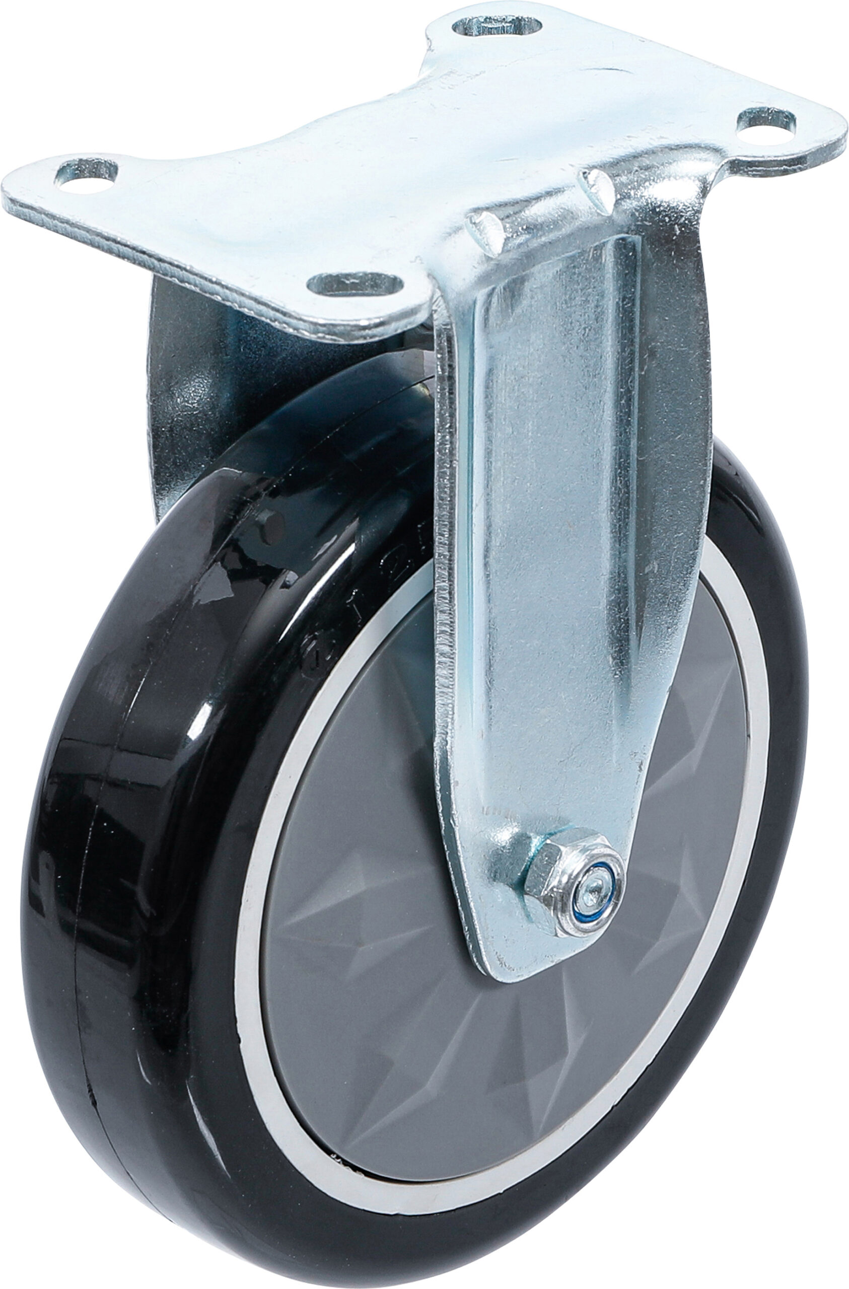 Fixed Castor | with Assembly Plate | for BGS 4235, 6070