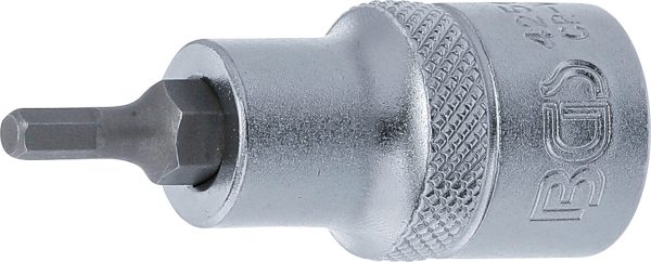 Bit Socket | 12.5 mm (1/2") | internal Hexagon 4 mm