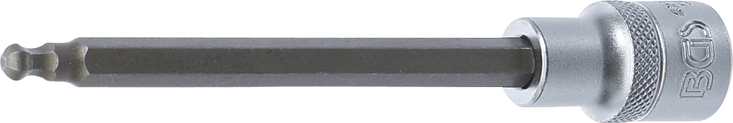 Bit Socket | length 140 mm | 12.5 mm (1/2") Drive | internal Hexagon with Ball Head 6 mm