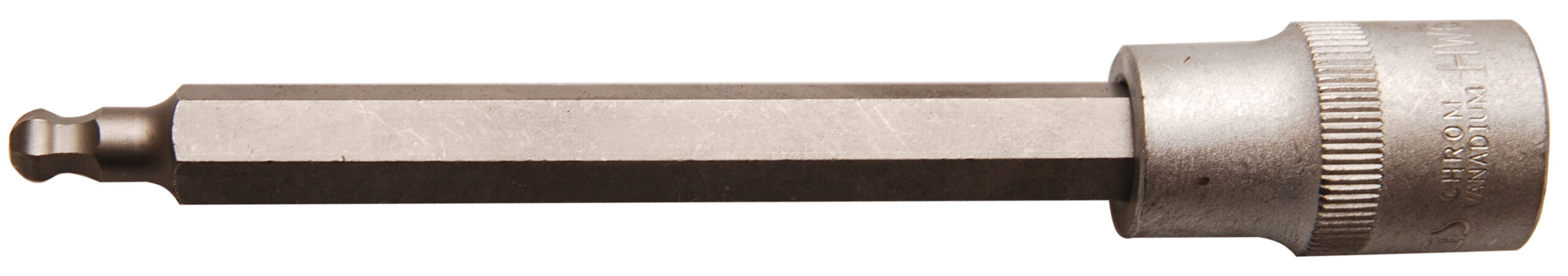 Bit Socket | length 140 mm | 12.5 mm (1/2") Drive | internal Hexagon with Ball Head 7 mm