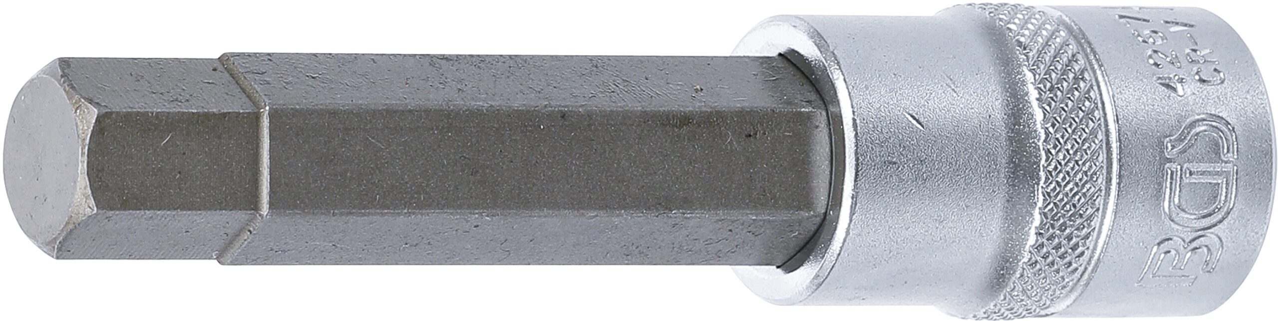 Bit Socket | length 100 mm | 12.5 mm (1/2") Drive | internal Hexagon 13 mm