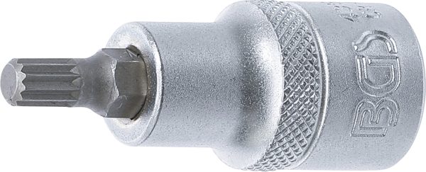 Bit Socket | 12.5 mm (1/2") Drive | Spline (for XZN) M7