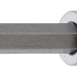 Bit Socket | length 100 mm | 12.5 mm (1/2") Drive | Spline (for XZN) | M8