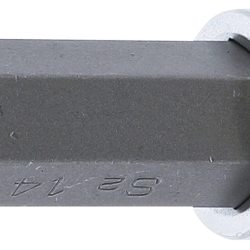 Bit Socket | length 100 mm | 12.5 mm (1/2") Drive | Spline (for XZN) | M14