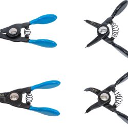 Circlip Pliers Set | for small Circlips | 80 mm | 4 pcs.