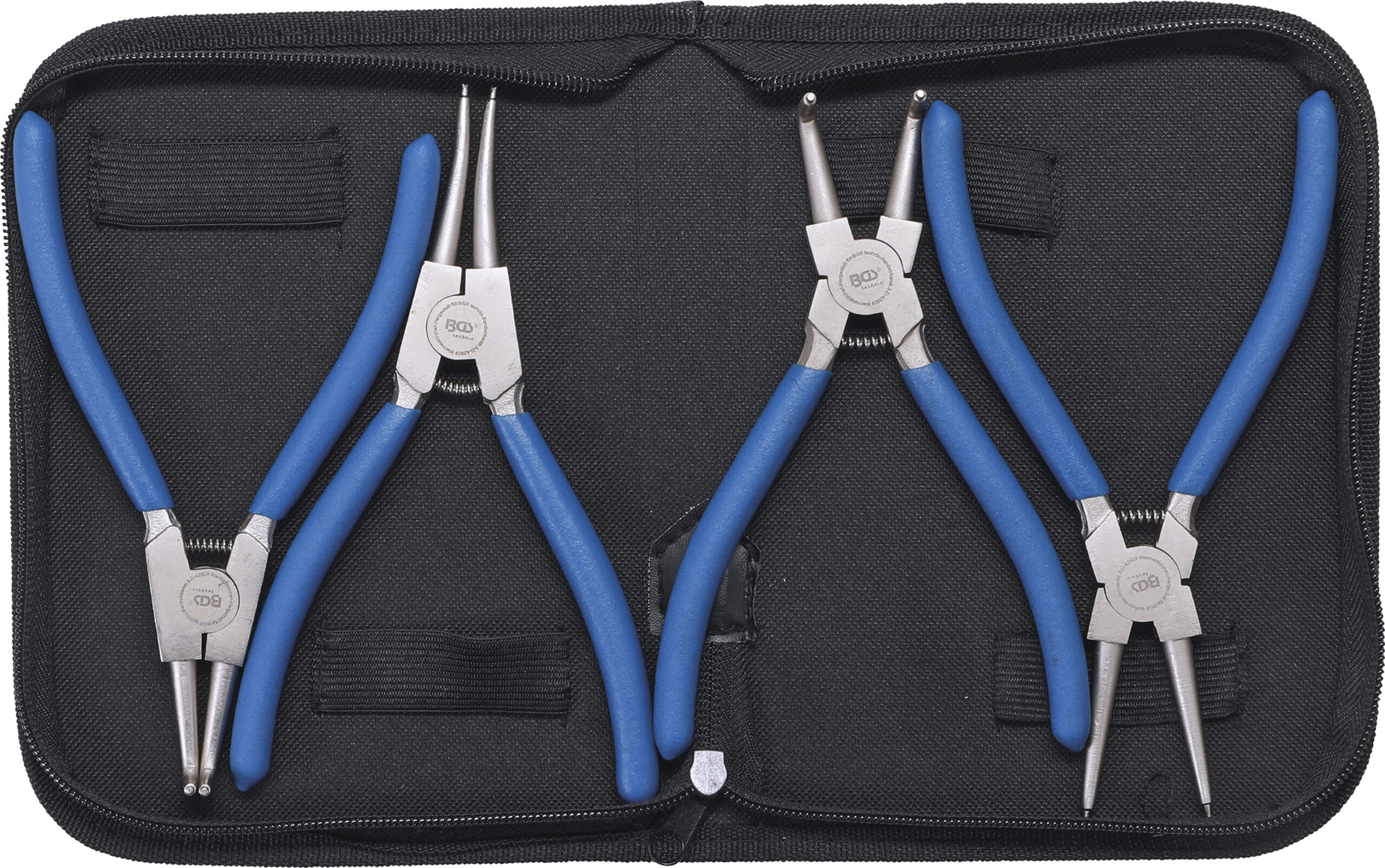 Circlip Pliers Set | 175 mm | 4 pcs.