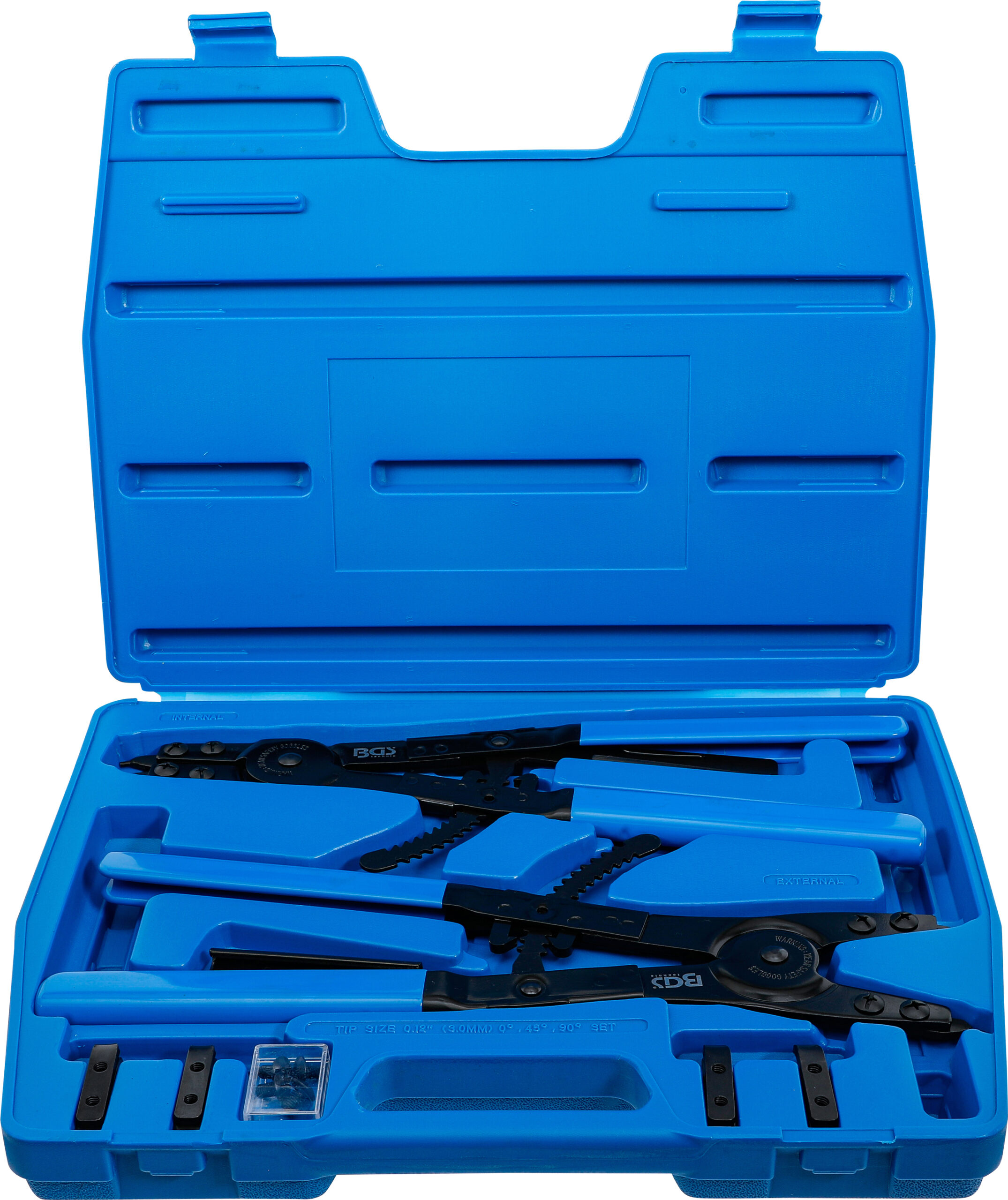 Circlip Pliers Set | for Trucks / Commercial Vehicles | Exchangeable Tips | 400 mm