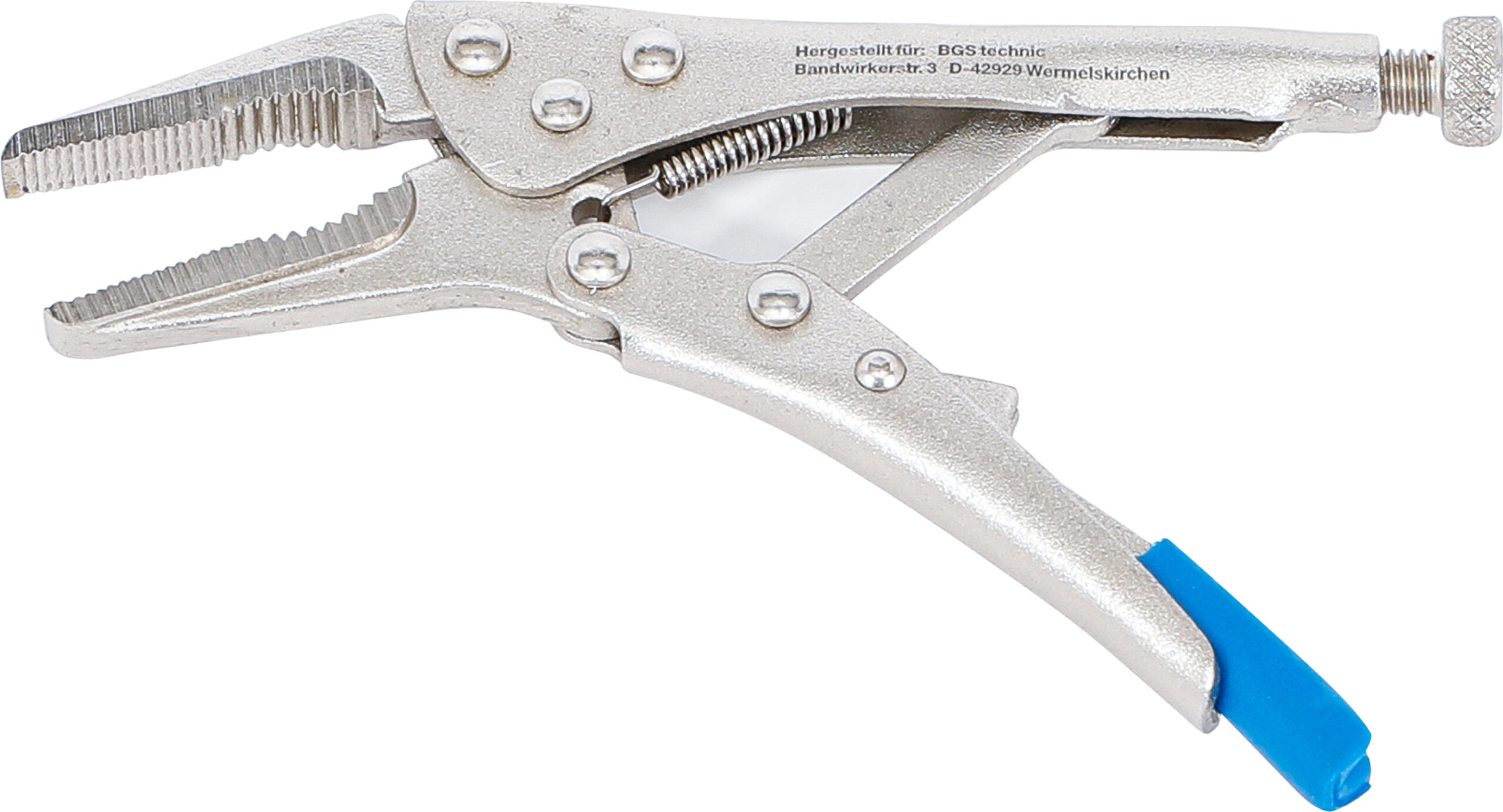 Locking Long Nose Grip Pliers | extra short | 125 mm