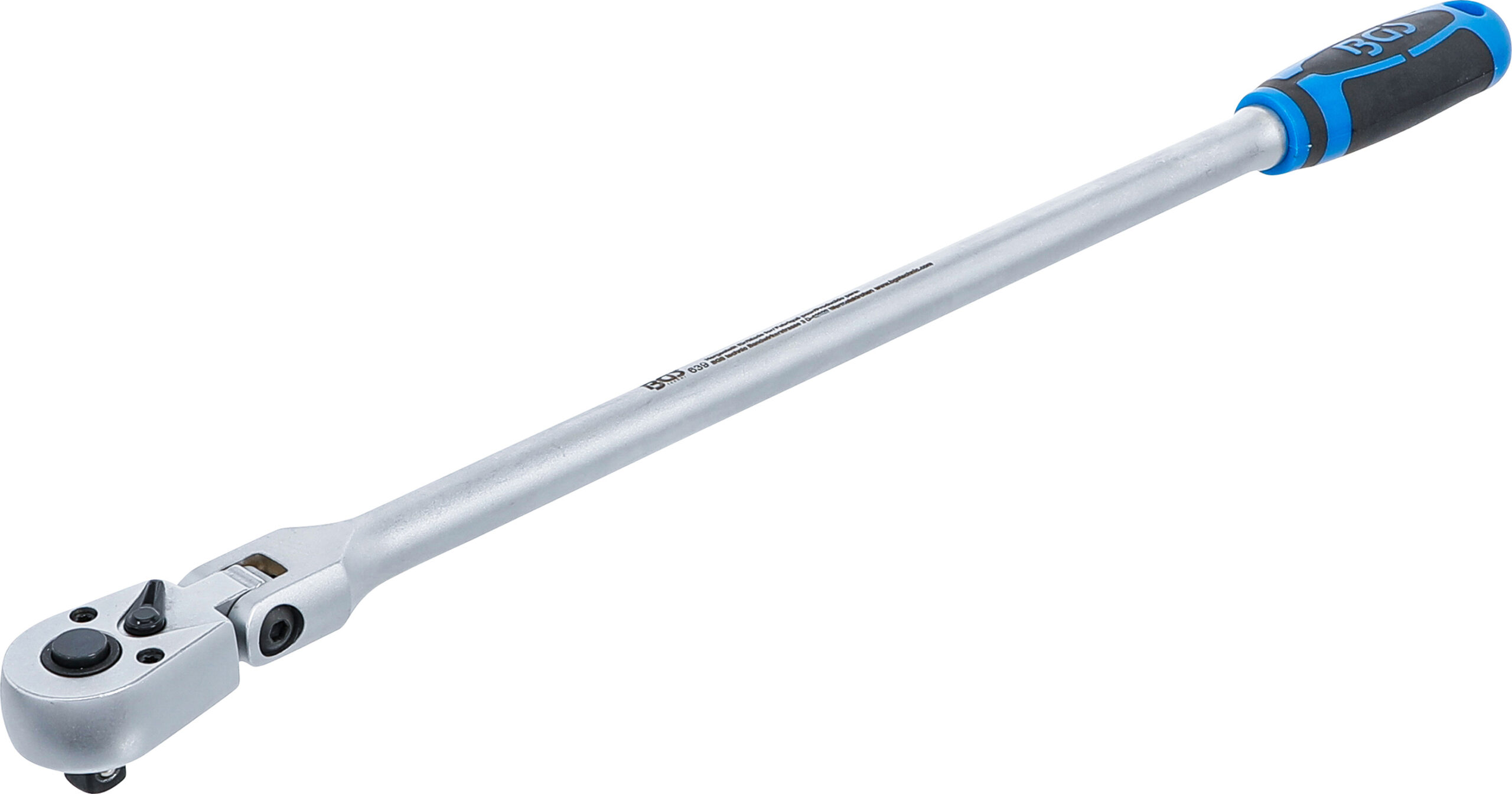 Flexible Ratchet, lockable | extra long | external square 10 mm (3/8") | 457 mm