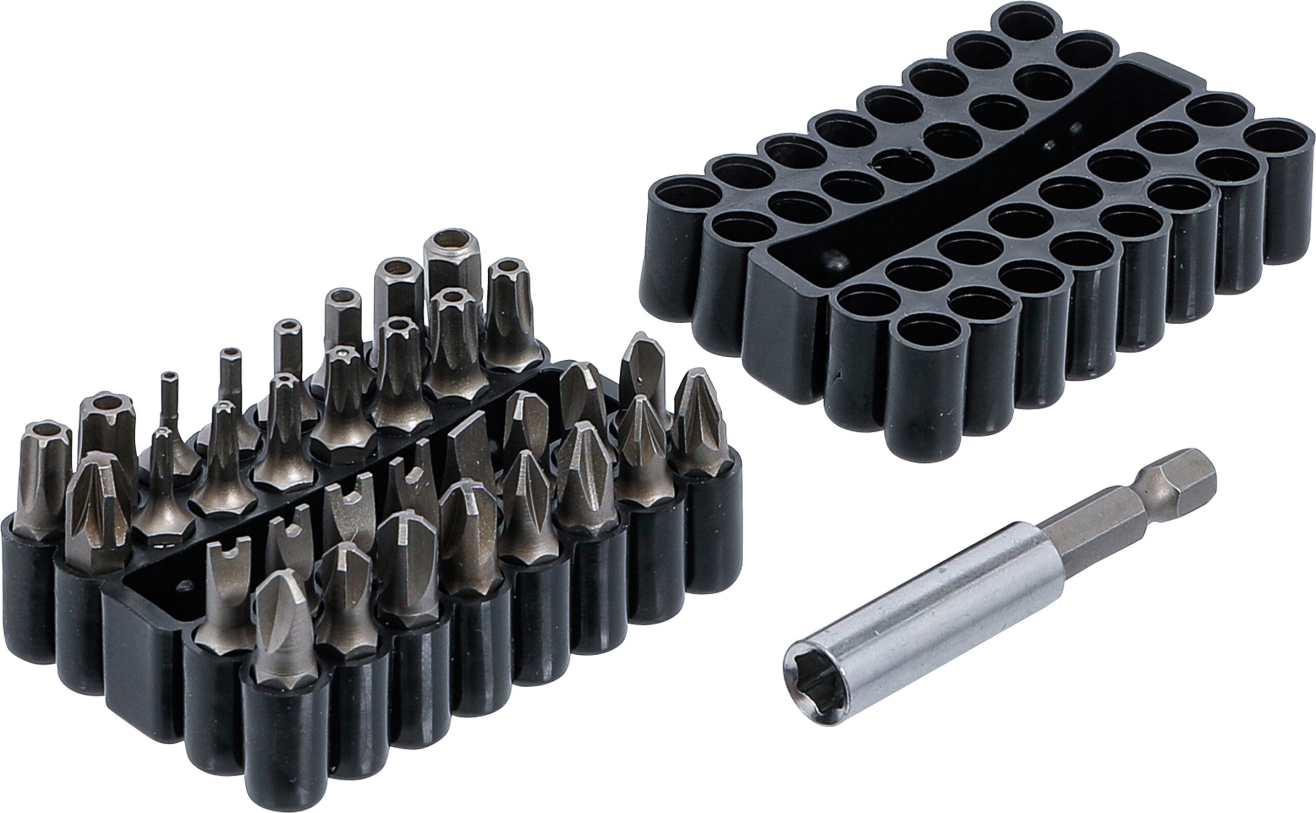 Bit Set | short | 6.3 mm (1/4") Drive | various types | 33 pcs.