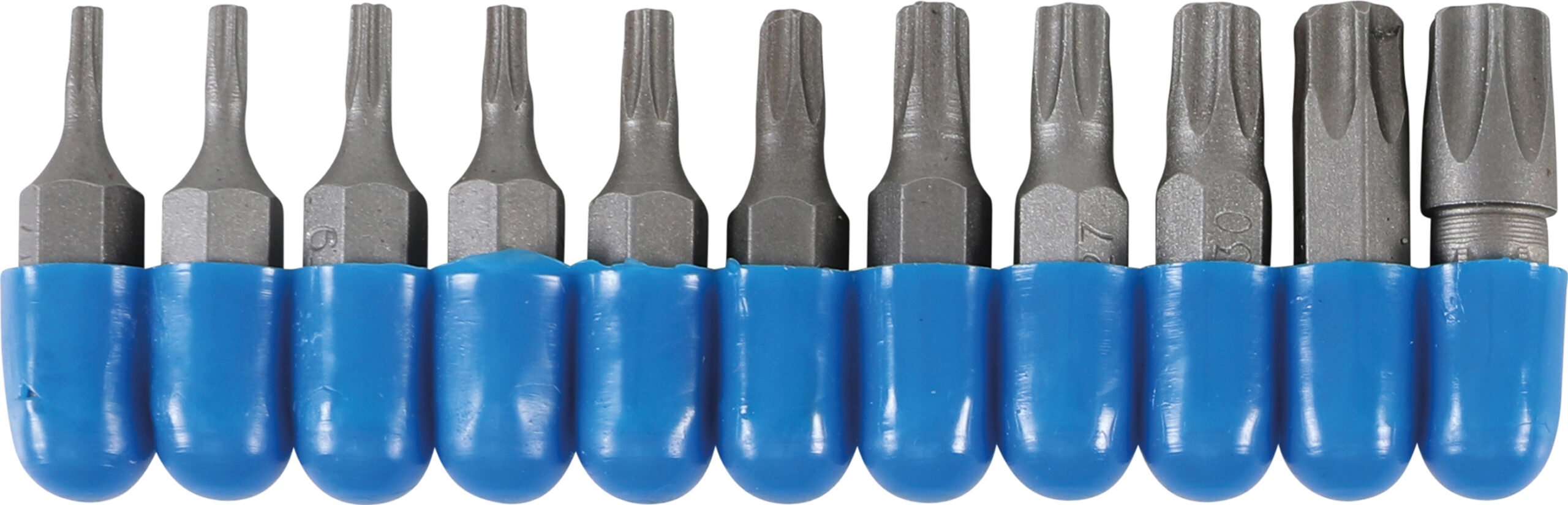 Bit Set | 6.3 mm (1/4") Drive | T-Star (for Torx) | 11 pcs.