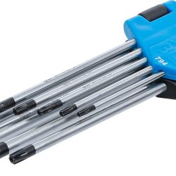 794.jpg L-Type Wrench Set | extra long | T-Star tamperproof (for Torx) T10 - T50 | 9 pcs.