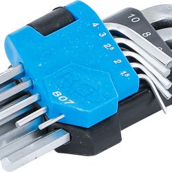 L-Type Wrench Set | short | internal Hexagon 1.5 - 10 mm | 9 pcs.