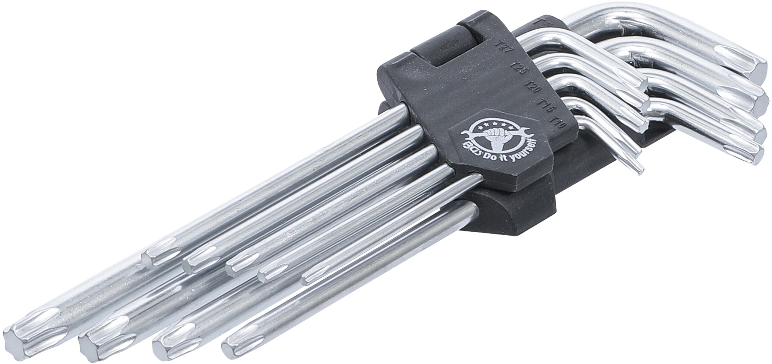 L-Type Wrench Set | long | T-Star (for Torx) T10 - T50 | 9 pcs.