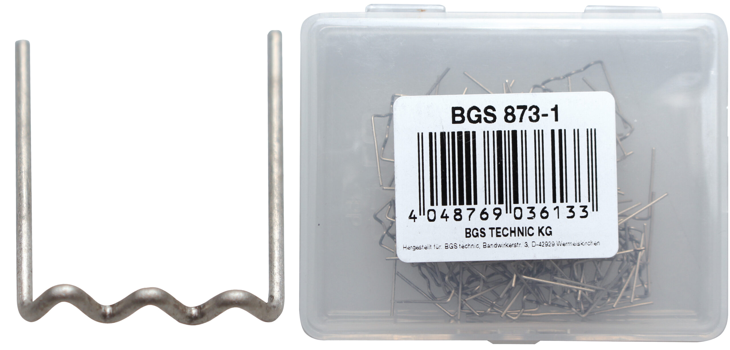Repair Staples | U-Type | Ø 0.6 mm | 100 pcs.