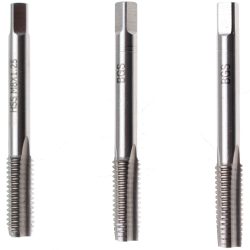 Tap Set | Starter, Plug, Bottoming Tap | HSS-G | M8 x 1.25 | 3 pcs.